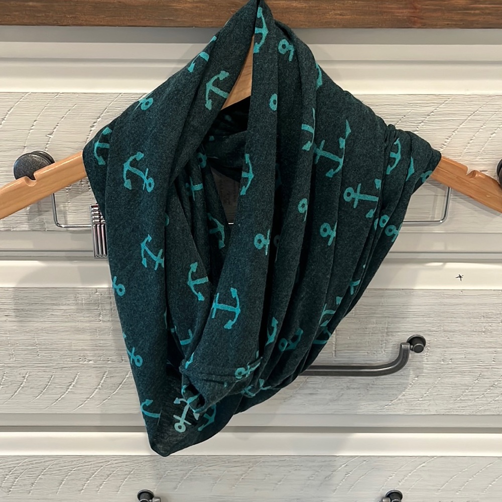 Anchor Infinity Scarf